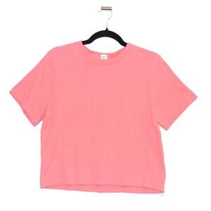 Sporty & Rich Basic T-Shirt in Pink Size Small Made in USA